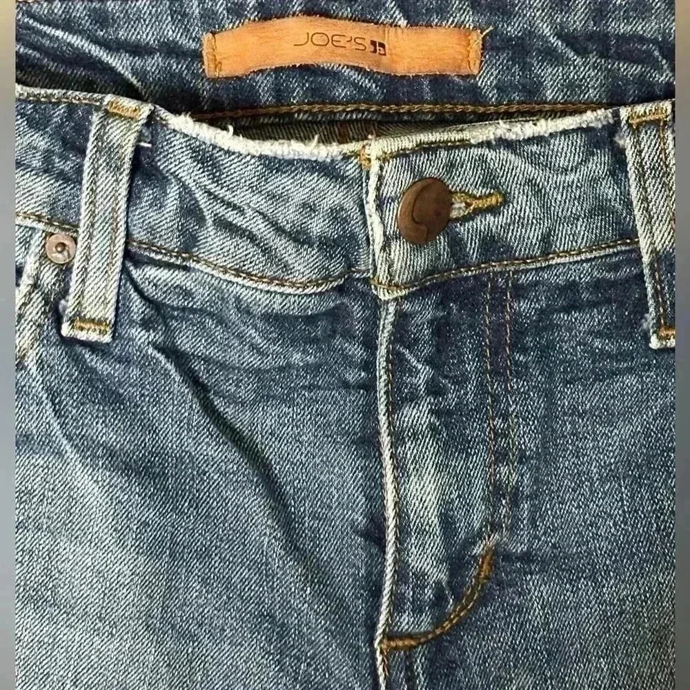 Joes Jeans The Billie Crop Slim Boyfriend Women’s Size 26 Blue Denim - Picture 7 of 7